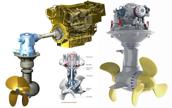 船用槳舵及推進(jìn)系統(tǒng)三維動畫演示制作