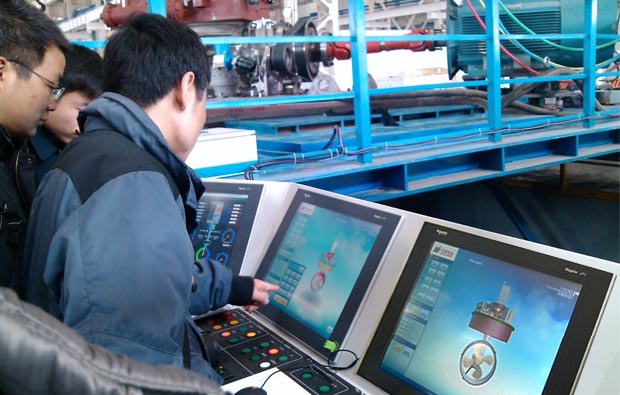 南高齒工控實驗臺調試