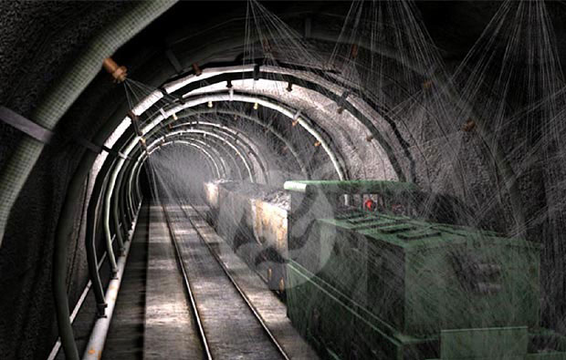 礦山礦難事故安全教育三維動畫 